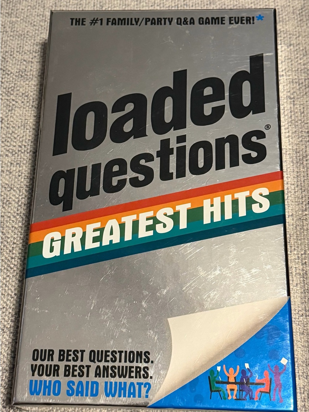 Loaded Questions Greatest Hits Card Game - Silver Box